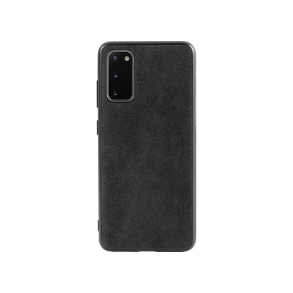 Samsung Galaxy S20FE - Alcantara Back Cover - Space Grey