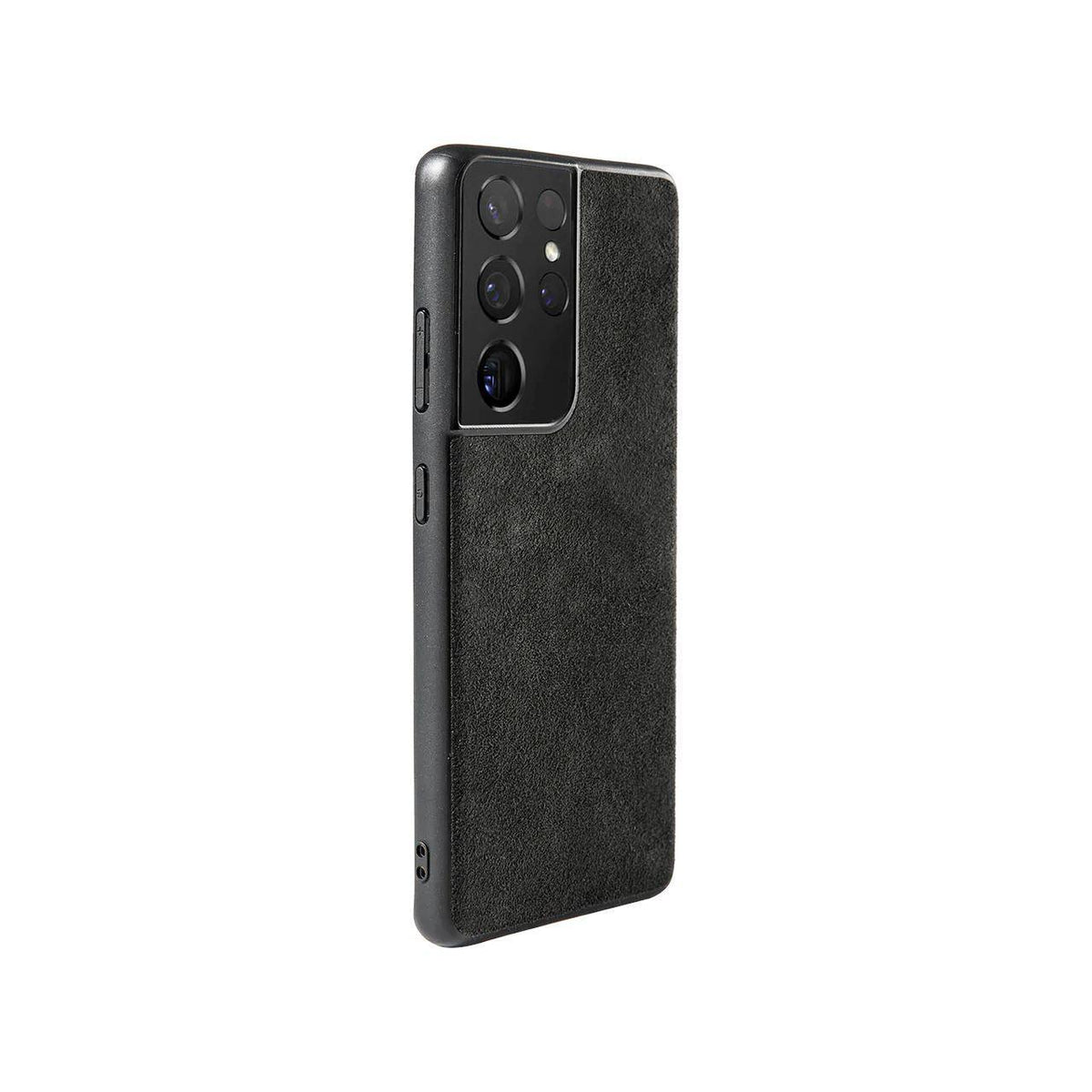 Samsung Galaxy S21 Ultra - Alcantara Back Cover - Space Grey