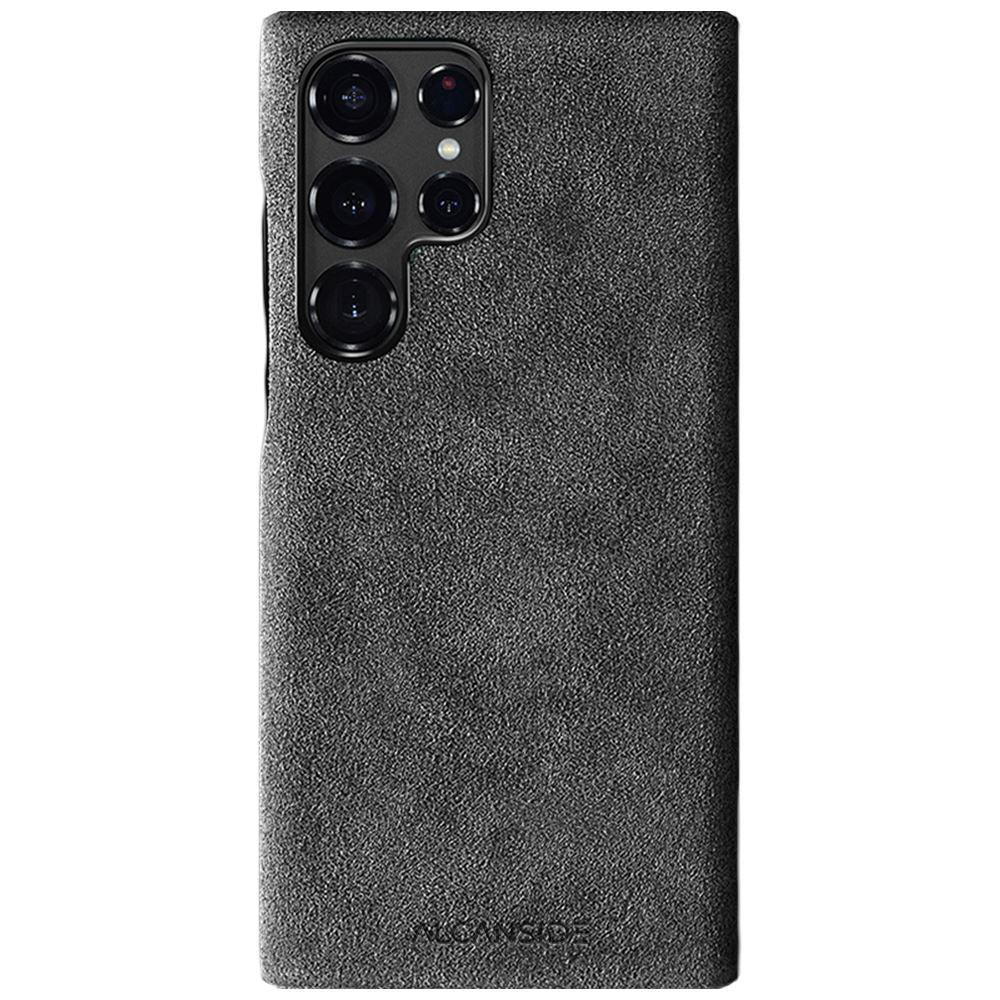 Samsung Galaxy S23 Ultra - Alcantara Case - Space Grey