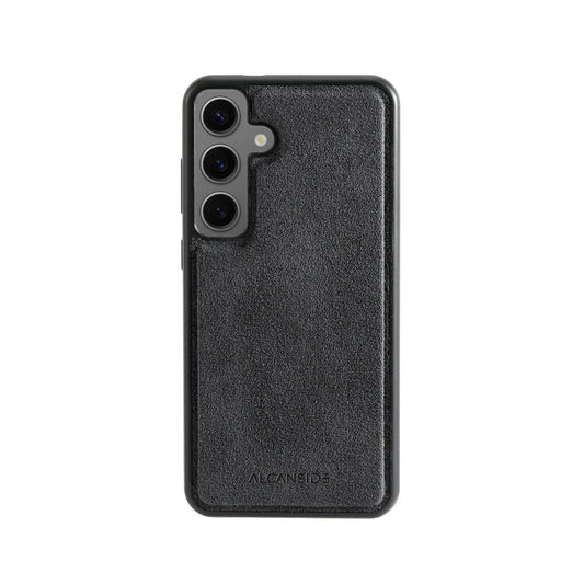 Samsung Galaxy S24 - Alcantara Back Cover - Space Grey