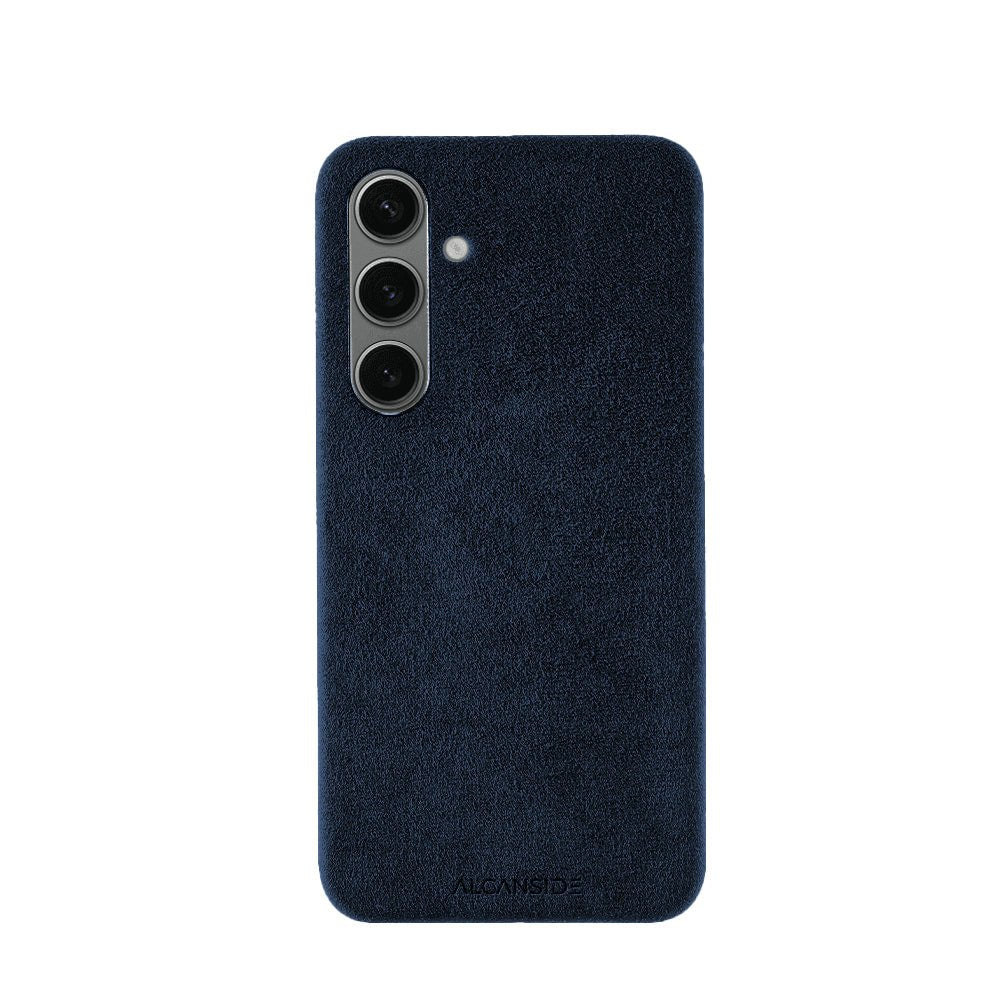 Samsung Galaxy S24 - Alcantara Case - Navy Blue