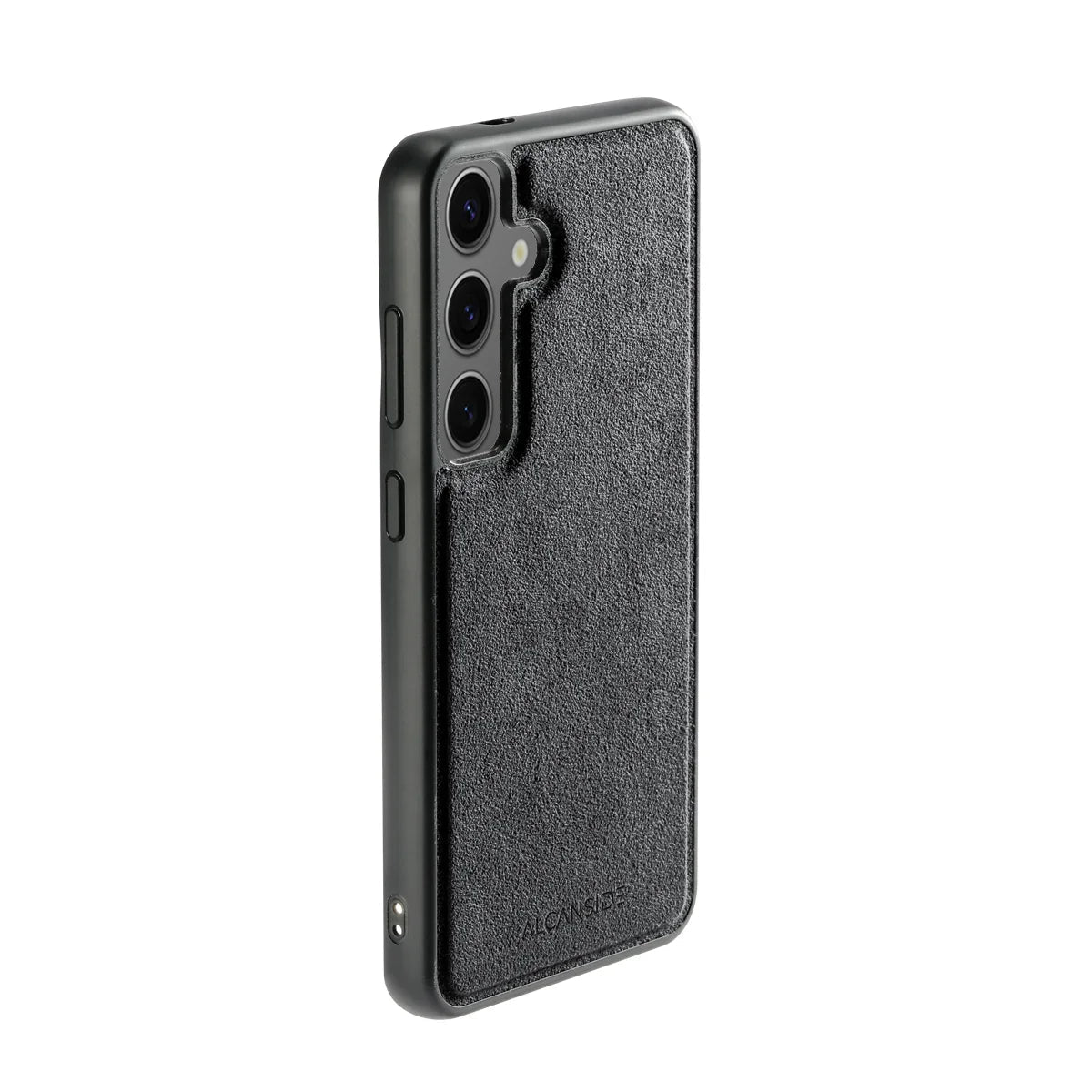 Samsung Galaxy S24 Plus - Alcantara Back Cover - Space Grey