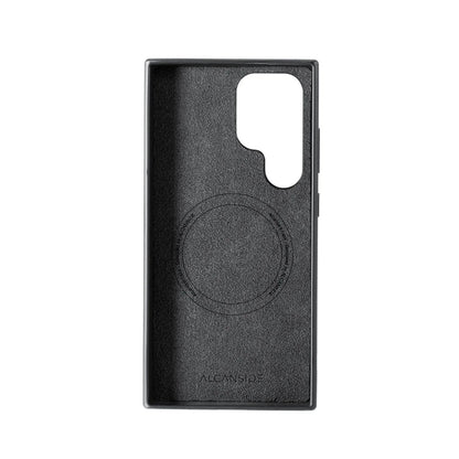 Samsung Galaxy S24 Ultra - Alcantara Back Cover - Space Grey