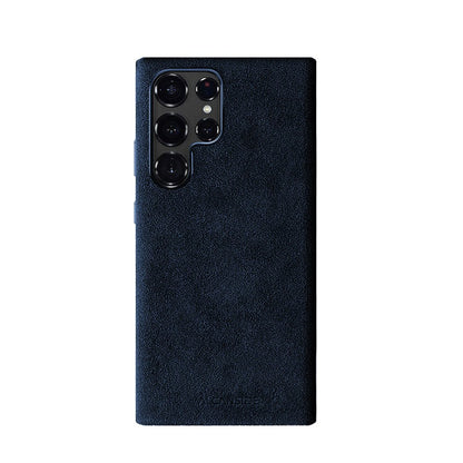 Samsung Galaxy S24 Ultra - Alcantara Case - Navy Blue