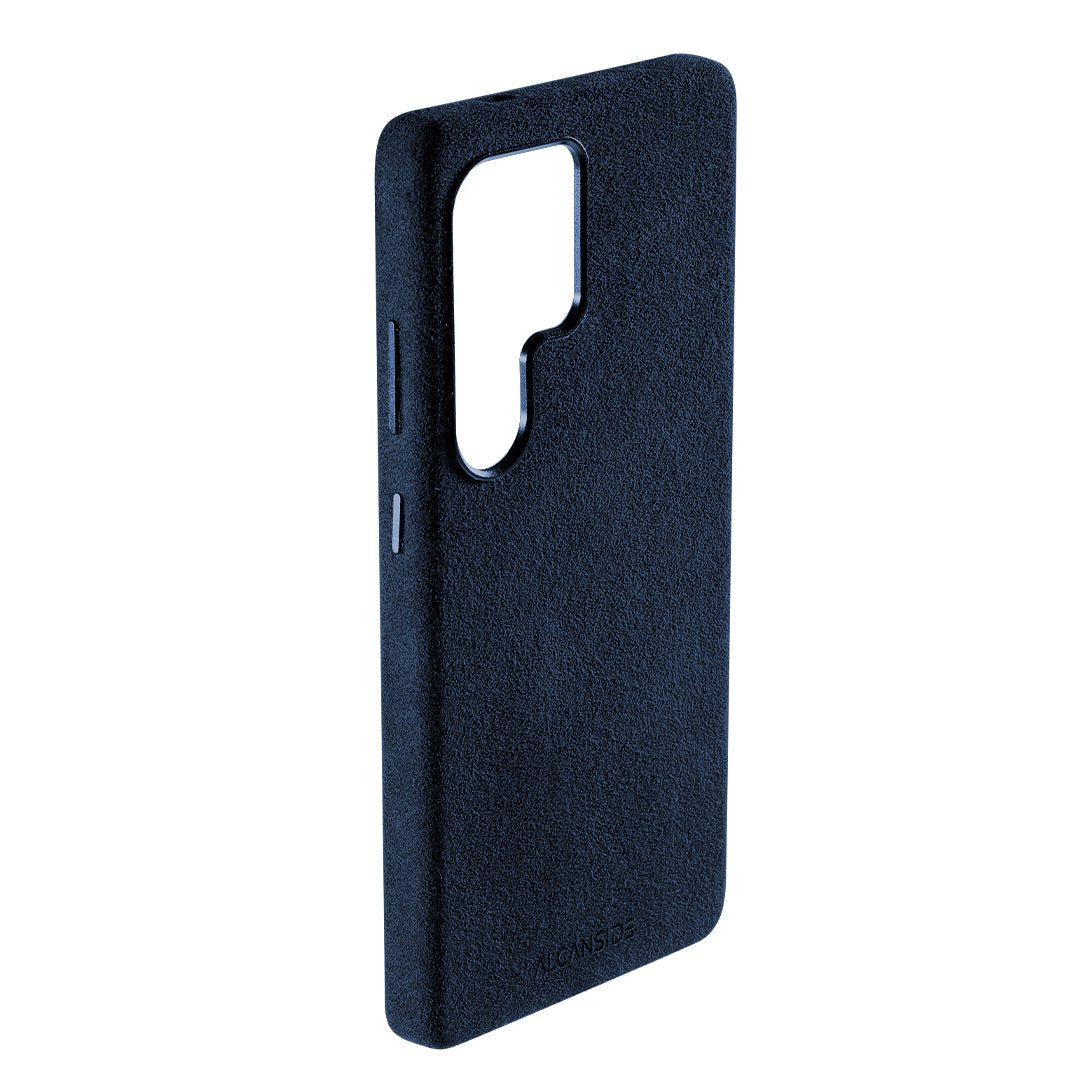 Samsung Galaxy S24 Ultra - Alcantara Case - Navy Blue