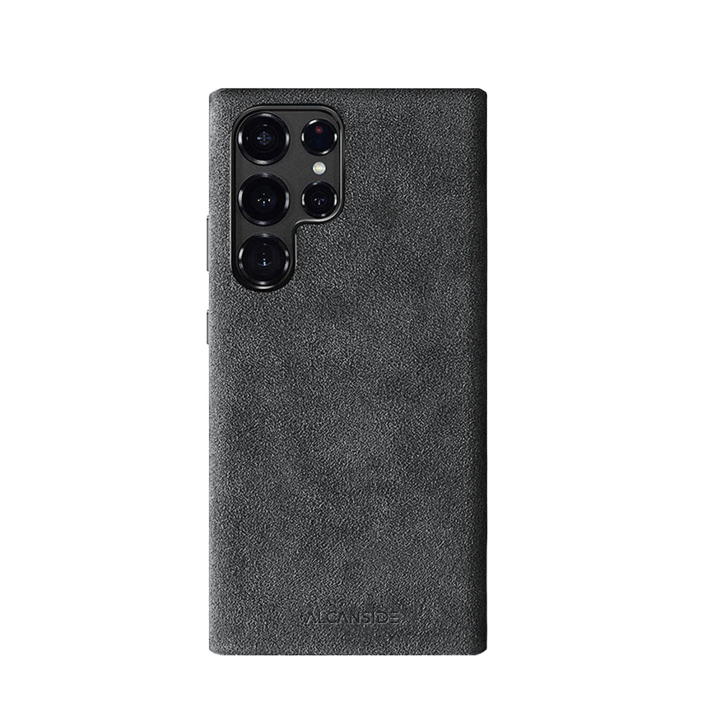 Samsung Galaxy S24 Ultra - Alcantara Case - Space Grey