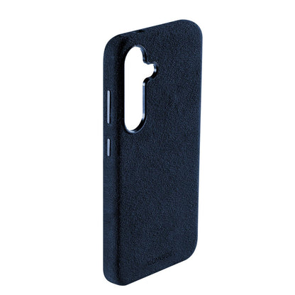 Samsung Galaxy S25 - Alcantara Case - Navy Blue