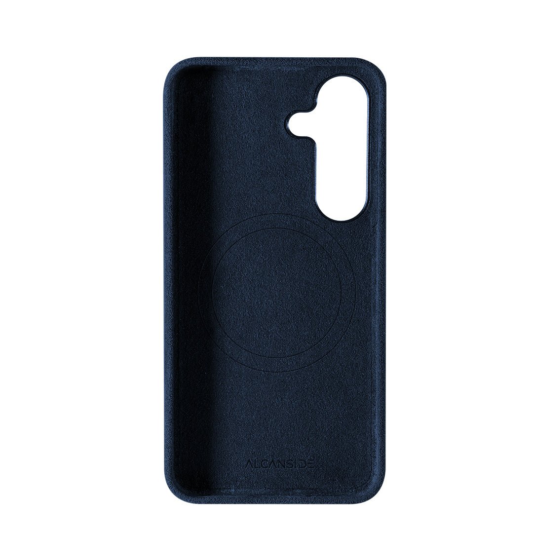 Samsung Galaxy S25 - Alcantara Case - Navy Blue