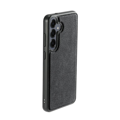 Samsung Galaxy S25 Plus - Alcantara Back Cover - Space Grey
