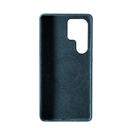 Samsung Galaxy S25 Ultra - Alcantara Case - Ocean Blue