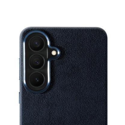Samsung Galaxy S26 Plus - Alcantara Case - Navy Blue