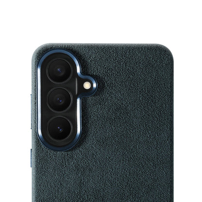 Samsung Galaxy S26 Plus - Alcantara Case - Navy Blue