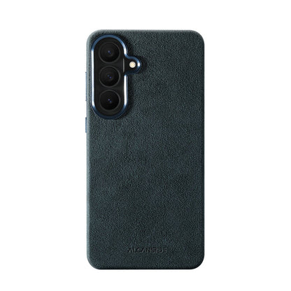 Samsung Galaxy S26 Plus - Alcantara Case - Navy Blue