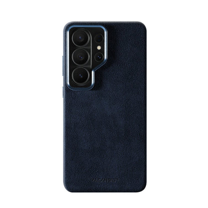 Samsung Galaxy S26 Ultra - Alcantara Case - Navy Blue