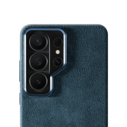 Samsung Galaxy S26 Ultra - Alcantara Case - Ocean Blue