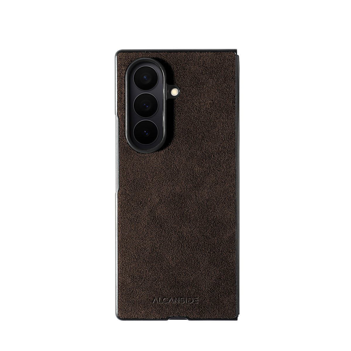 Samsung Galaxy Z Fold 7 - Alcantara Case - Chocolate Brown