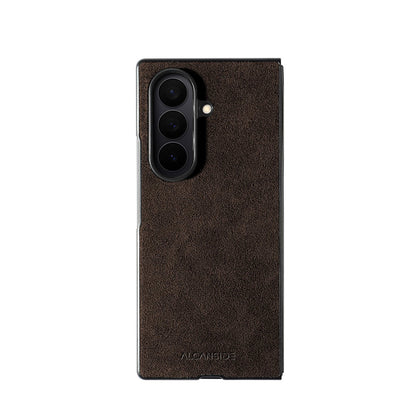 Samsung Galaxy Z Fold 7 - Alcantara Case - Chocolate Brown