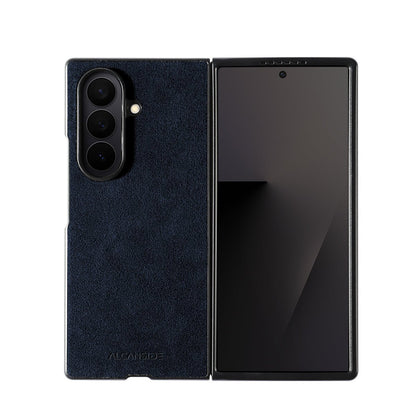 Samsung Galaxy Z Fold 7 - Alcantara Case - Navy Blue