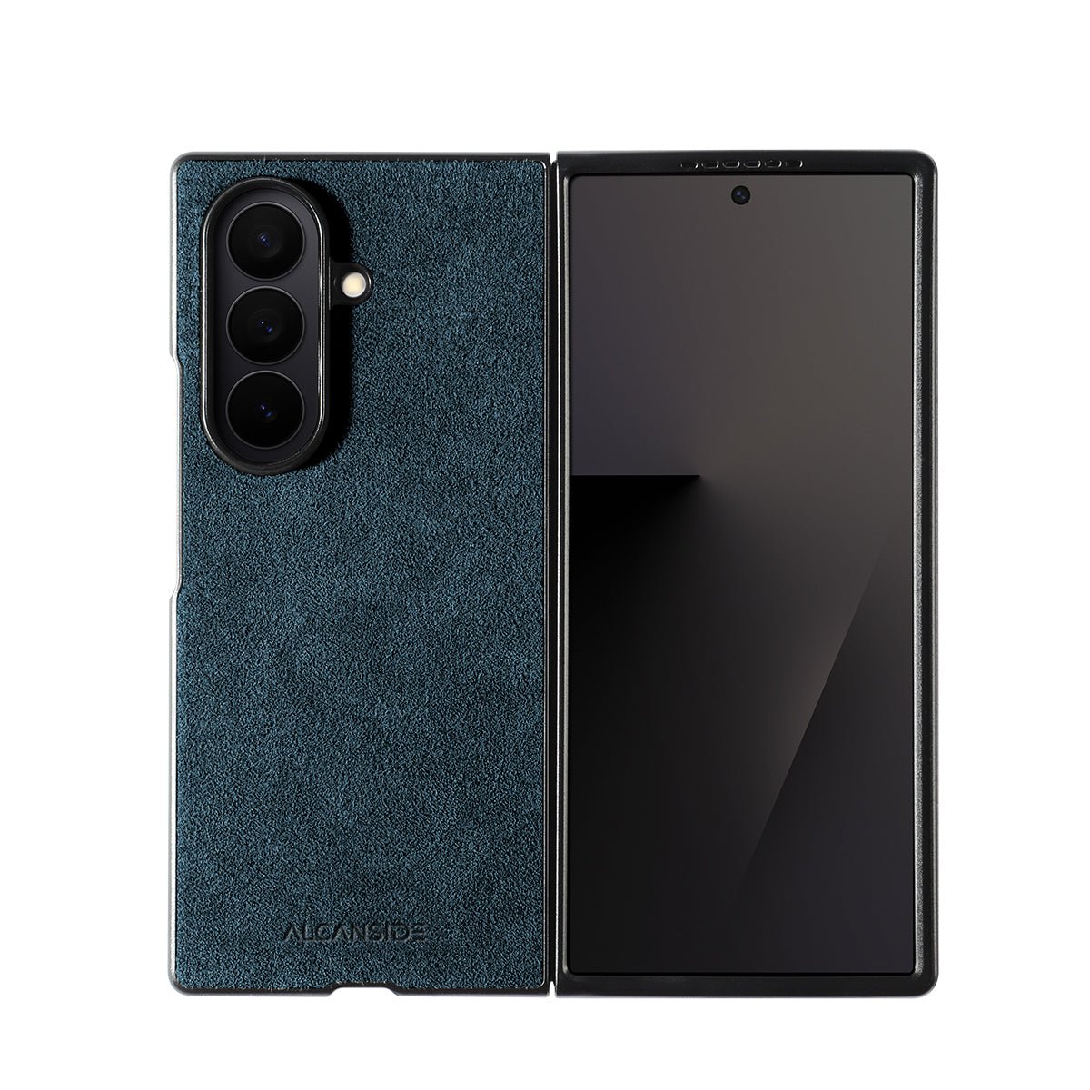 Samsung Galaxy Z Fold 7 - Alcantara Case - Ocean Blue